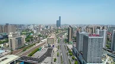 4k航拍镇江城市延时视频的预览图